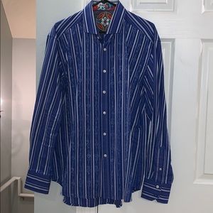 XL Robert Graham long sleeve dress shirt